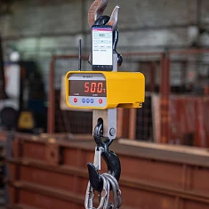 Весы крановые КВ Уралвес-3000-И (S) с индикацией на смартфон