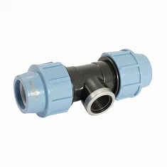 Тройник с внутр. резьбой TM 265012 ф25 х1/2"