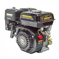 Двигатель Dinking DK170F-1-C(S) (7,5лс, 20мм вал, ручной стартер, датчик масла)