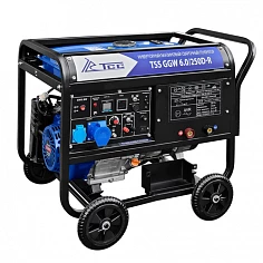 Инверторный бензиновый сварочный генератор TSS GGW 6.0/250D-R