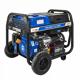 Бензиновый сварочный генератор TSS PROF GGW 7.0/200E