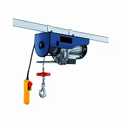 С ТЕЛЕЖКОЙ электрическая таль TOR PA-600/1200 кг  12/6м